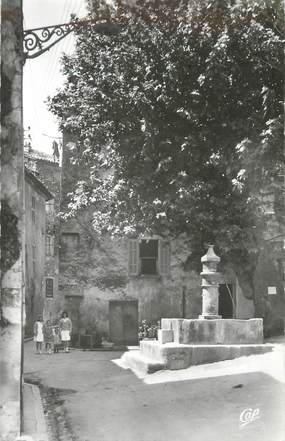 CPSM FRANCE 83 " Lorgues, La Place du Petit Marché"