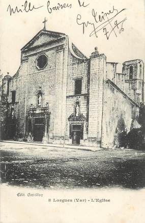 CPA FRANCE 83 " Lorgues, L'église"