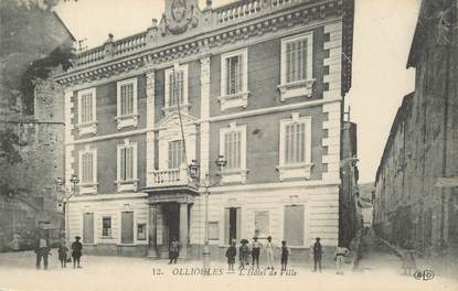 CPA FRANCE 83 " Ollioules, L'Hôtel de Ville"