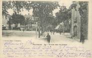 83 Var CPA FRANCE 83 " Ollioules, Place des Palmiers"