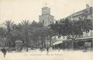 83 Var CPA FRANCE 83 " Ollioules, Place des Palmiers"