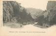 CPA FRANCE 83 " Ollioules, Les gorges, vue sur le Fort d'Evenos"