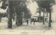 CPA FRANCE 83 " Sanary sur Mer, Place des Palmiers"