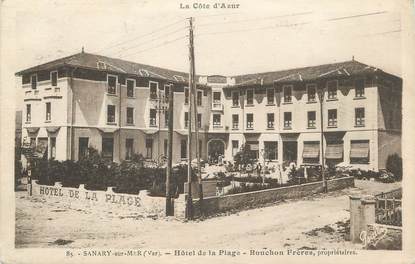 CPA FRANCE 83 " Sanary sur Mer, Hôtel de la Plage'