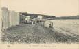 CPA FRANCE 83 " Sanary sur Mer, La plage et les cabines"