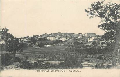 CPA FRANCE 83 " Puget sur Argens, Vue générale"