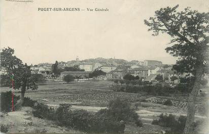 CPA FRANCE 83 " Puget sur Argens, Vue générale"