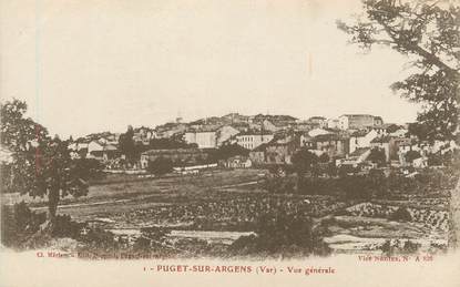 CPA FRANCE 83 " Puget sur Argens, Vue générale"