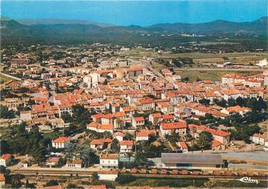 CPSM FRANCE 83 " Puget sur Argens, Vue générale aérienne"