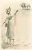 CPA  LA FEMME dessinée, la bergère    /  Editeur AMB