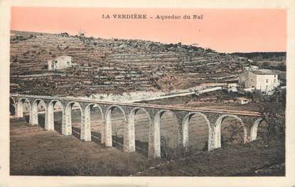 CPA FRANCE 83 "La Verdière, Aqueduc du Naï"