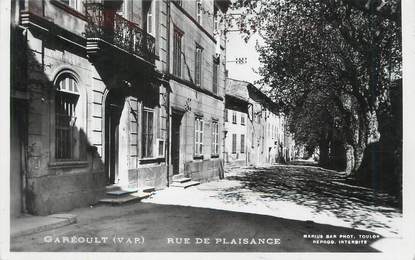 CPSM FRANCE 83 " Garéoult, Rue de la Plaisance"