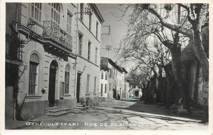 CPSM FRANCE 83 " Garéoult, Rue de Plaisance"
