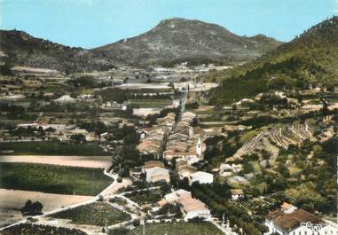 CPSM FRANCE 83 " La Roquebrussanne, Vue panoramique aérienne"