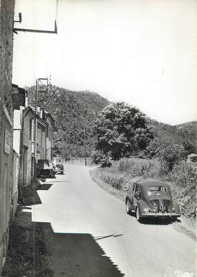 CPSM FRANCE 83 " La Roquebrussanne, Route de Ste Baume"