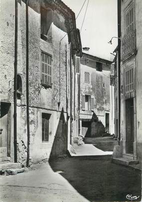 CPSM FRANCE 83 " La Roquebrussanne, Rue de la Chapelle"