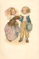 Enfant CPA ENFANT  dessiné "Petits enfants dansant "  /  Editeur AMB