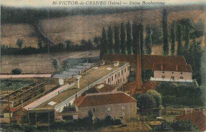 CPA FRANCE 38 " St Victor de Cessieu, Usine Bonhomme"