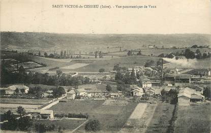 CPA FRANCE 38 " St Victor de Cessieu, Vue panoramique de Vaux"