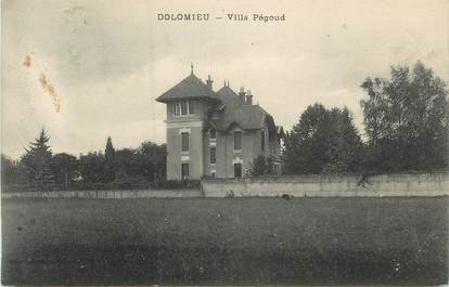 CPA FRANCE 38 " Dolomieu, Villa Pégoud"