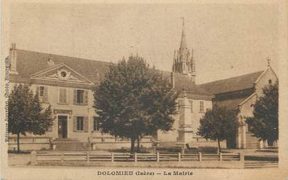 CPA FRANCE 38 " Dolomieu, La Mairie"