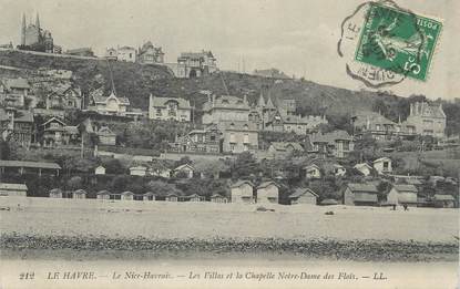CPA FRANCE 76 "Le Havre, Les villas et la Chapelle Notre Dame des Flots"