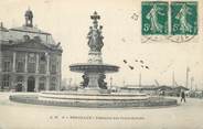 33 Gironde CPA FRANCE 33 " Bordeaux, Fontaine des Trois Grâces"