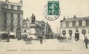 33 Gironde CPA FRANCE 33 " Bordeaux, La Place Tourny, le bureaux de la Mairie et la Rue Fondaudège"