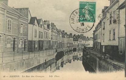 CPA FRANCE 80 " Amiens, La Rue des Granges"