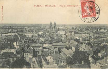 CPA FRANCE 03 " Moulins, Vue panoramique"