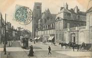 21 Cote D'or CPA FRANCE 21 " Dijon, La Place Emile Zola" / TRAM