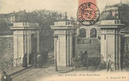 CPA FRANCE 83 "Toulon, Porte Notre Dame"