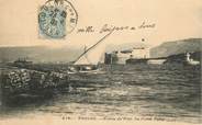 83 Var CPA FRANCE 83 "Toulon, Entrée du port, la Petite Passe"