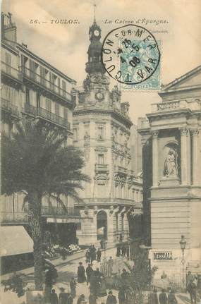 CPA FRANCE 83 "Toulon, La Caisse d'Epargne"