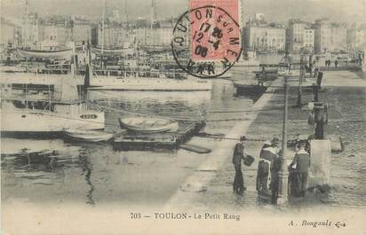 CPA FRANCE 83 "Toulon, Le Petit Rang"