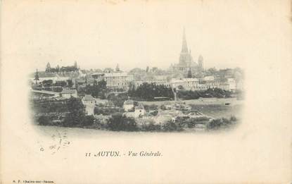 CPA FRANCE 71 " Autun, Vue générale"