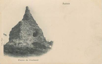 CPA FRANCE 71 " Autun, Pierre de Couhard"