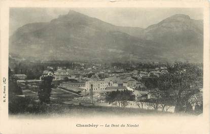 CPA FRANCE 73 " Chambéry, La Dent du Nivolet"