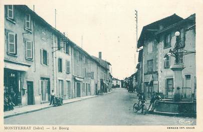 CPA FRANCE 38 " Montferrat, Le bourg"