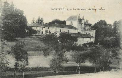 CPA FRANCE 38 " Montferrat, Le Château"