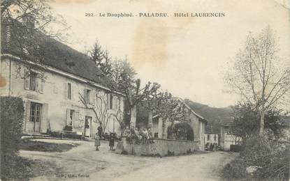 CPA FRANCE 38 " Paladru, Hôtel Laurencin"