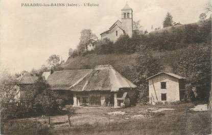 CPA FRANCE 38 " Paladru, L'église"