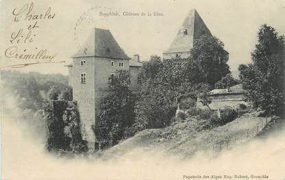 CPA FRANCE 38 " La Sone, Le Château"