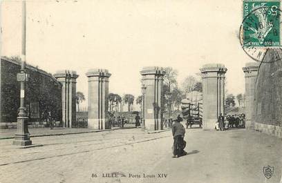 CPA FRANCE 59 "Lille, Porte Louis XIV"