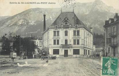 CPA FRANCE 38 " St Laurent du Pont"