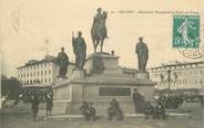 20 Corse CPA FRANCE 20 " Corse, Ajaccio, Le Monument Bonaparte et l'Hôtel de France"