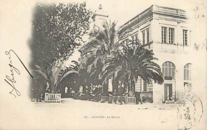 CPA FRANCE 20 " Corse, Ajaccio, La Mairie"