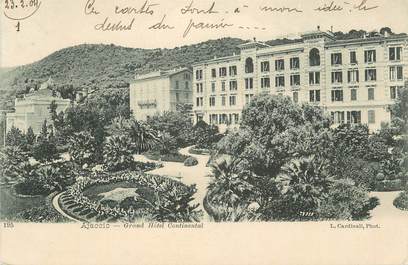 CPA FRANCE 20 " Corse, Ajaccio, Grand Hôtel Continental"