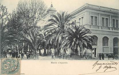 CPA FRANCE 20 " Corse, Ajaccio, La Mairie"