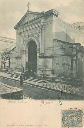 CPA FRANCE 20 " Corse, Ajaccio, La Chapelle Impériale"